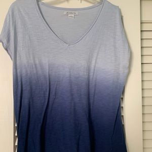 Ombré blue tee